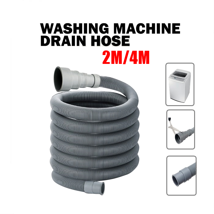 Buy Washing Machine Dishwasher Drain Hose Outlet Water Pipe 2m 4mpaip Keluar Air Mesin Basuh 洗衣 1256